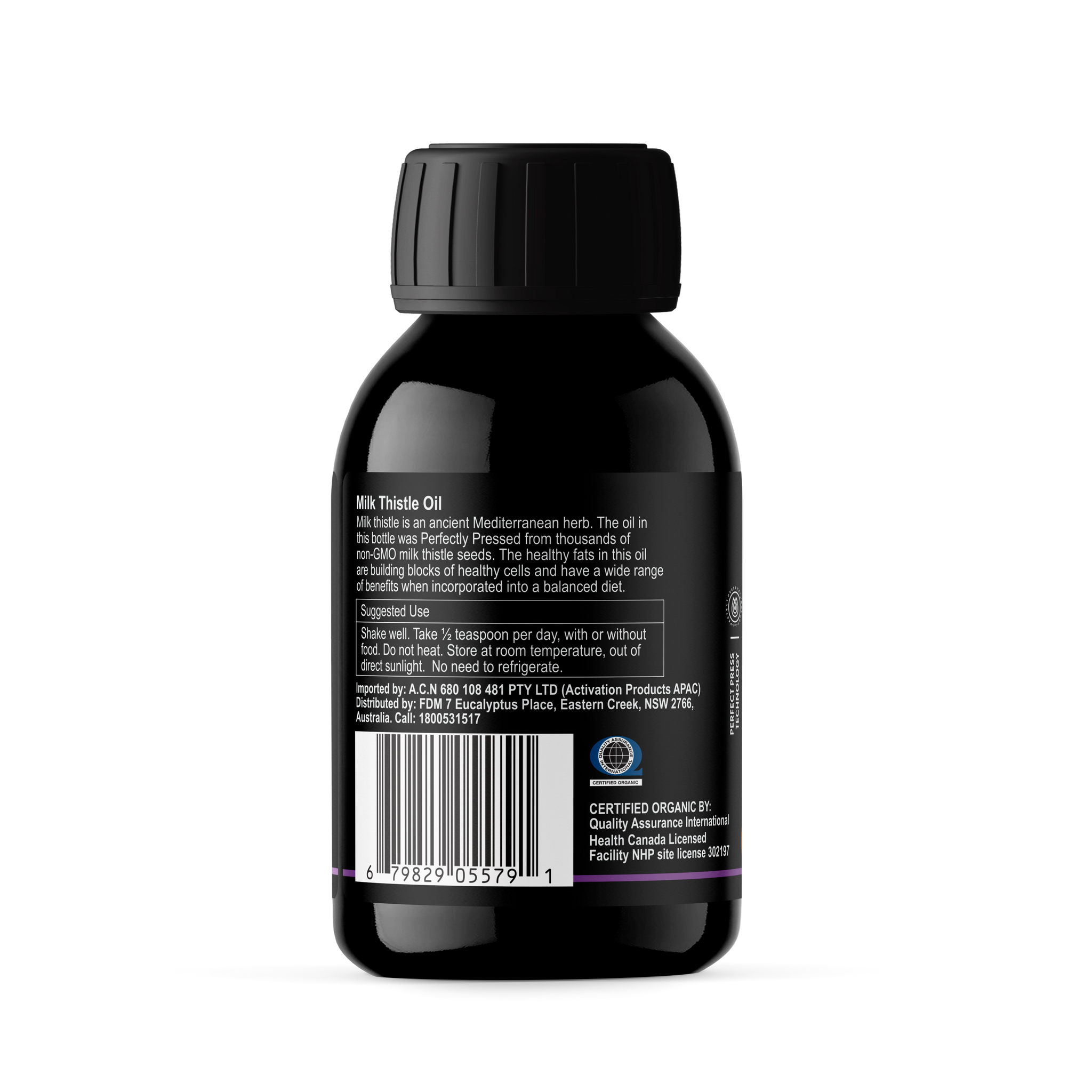 Perfect Press, Milk Thistle Oil